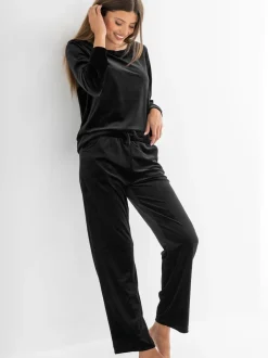 Pour Moi Noir - Velour Lounge Pyjamas Set Discount