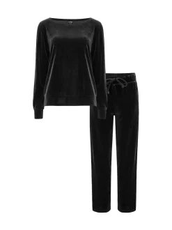 Pour Moi Noir - Velour Lounge Pyjamas Set Discount