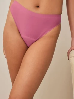 Next Noir / Praline nude / Rose fleuri - Lot de 4 culottes menstruelles à débit moyen Invisible Sale