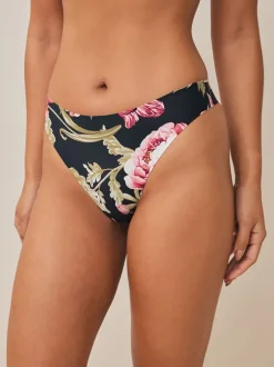 Next Noir / Praline nude / Rose fleuri - Lot de 4 culottes menstruelles Invisible Light Flow Best