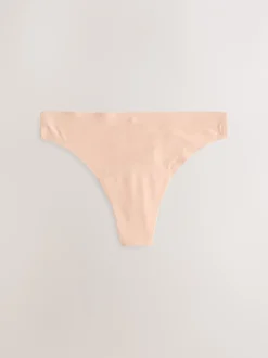 Next Noir / Praline nude / Rose fleuri - Lot de 4 culottes menstruelles Invisible Light Flow Best