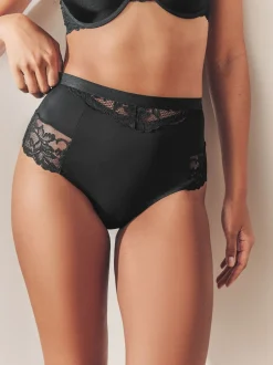 Next Noir / Praline Nude - Tongs taille haute légers et modelants pour le contrôle de l'abdomen 2 Pack Online