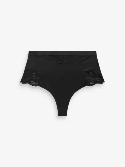 Next Noir / Praline Nude - Tongs taille haute légers et modelants pour le contrôle de l'abdomen 2 Pack Online