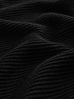 Next Noir - Pull Oxford texturé coupe classique New