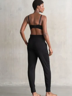 Seraphine Noir - Pyjama de maternité et d’allaitement avec sac à dos et allaitement Ensemble 2 pièces Online