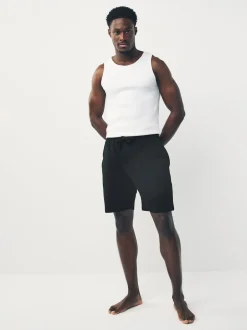 Next Noir - Pyjama en jersey Short 3 Lot New