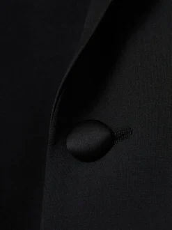 Reiss Noir - Revers à encoche - Veste de smoking Poker à simple boutonnage habillé Hot
