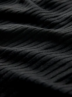 Next Noir - Robe de grossesse à manches longues et allaitement New