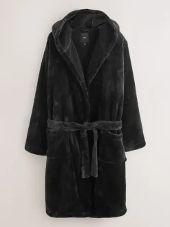 Next Noir - Robe de toilette Depolaire Outlet