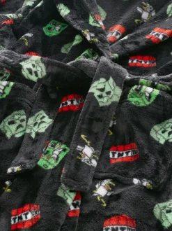 Next Noir - Robe en polaire Minecraft (5-16ans) Sale