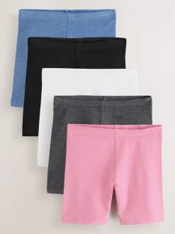 Next Noir / Rose / Bleu / Blanc / Gris - 5{Paquet de shorts de vélo (3-16ans) Best