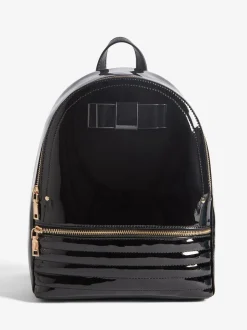 Lipsy Noir - Sac à dos pour l’école avec nœud Discount