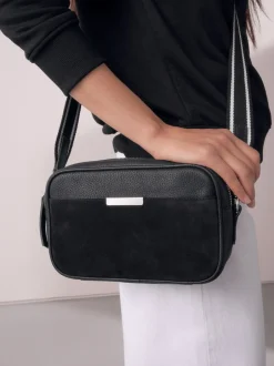 Next Noir - Sac d'appareil photo en cuir New