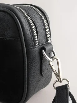 Next Noir - Sac d'appareil photo en cuir New