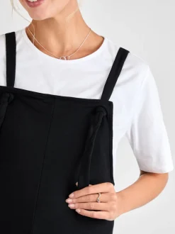 Jojo Maman Bébé Noir - Salopette de maternité en jersey Hot