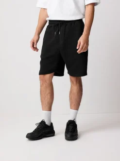 Next Noir - Short à poche zippée en jersey brossé Best