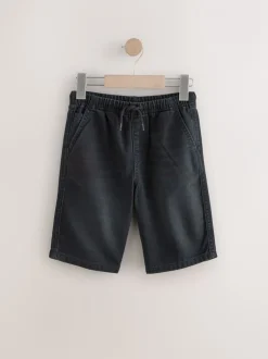 Next Noir - Short Bermuda Pull On en jean (3-16ans) Hot