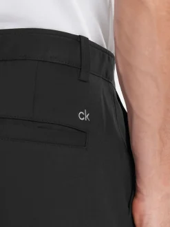 Calvin Klein Golf Noir - Short Bullet stretch coupe classique Sale