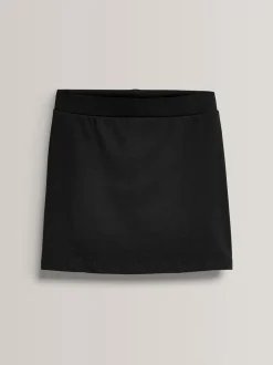 Next Noir - Short d'écolier extensible en jersey de coton riche (3-16ans) Discount