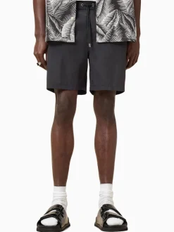 All Saints Noir - Short de bain AllSaints Warden Outlet