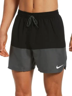 Nike Noir - Short de bain 5 Inch Essential Volley Online