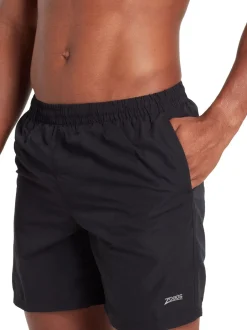 Zoggs Noir - Short de bain Penrith Ecodura