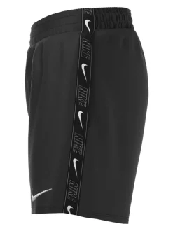 Nike Noir - Short de volley Swim Logo Tape 4 Inch Online
