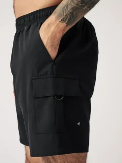 Next Noir - Short d’entraînement Active Cargo Gym Hot