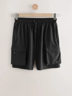 Next Noir - Short d’entraînement Active Cargo Gym New