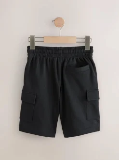 Next Noir - Short en jersey cargo (3-16ans) Sale