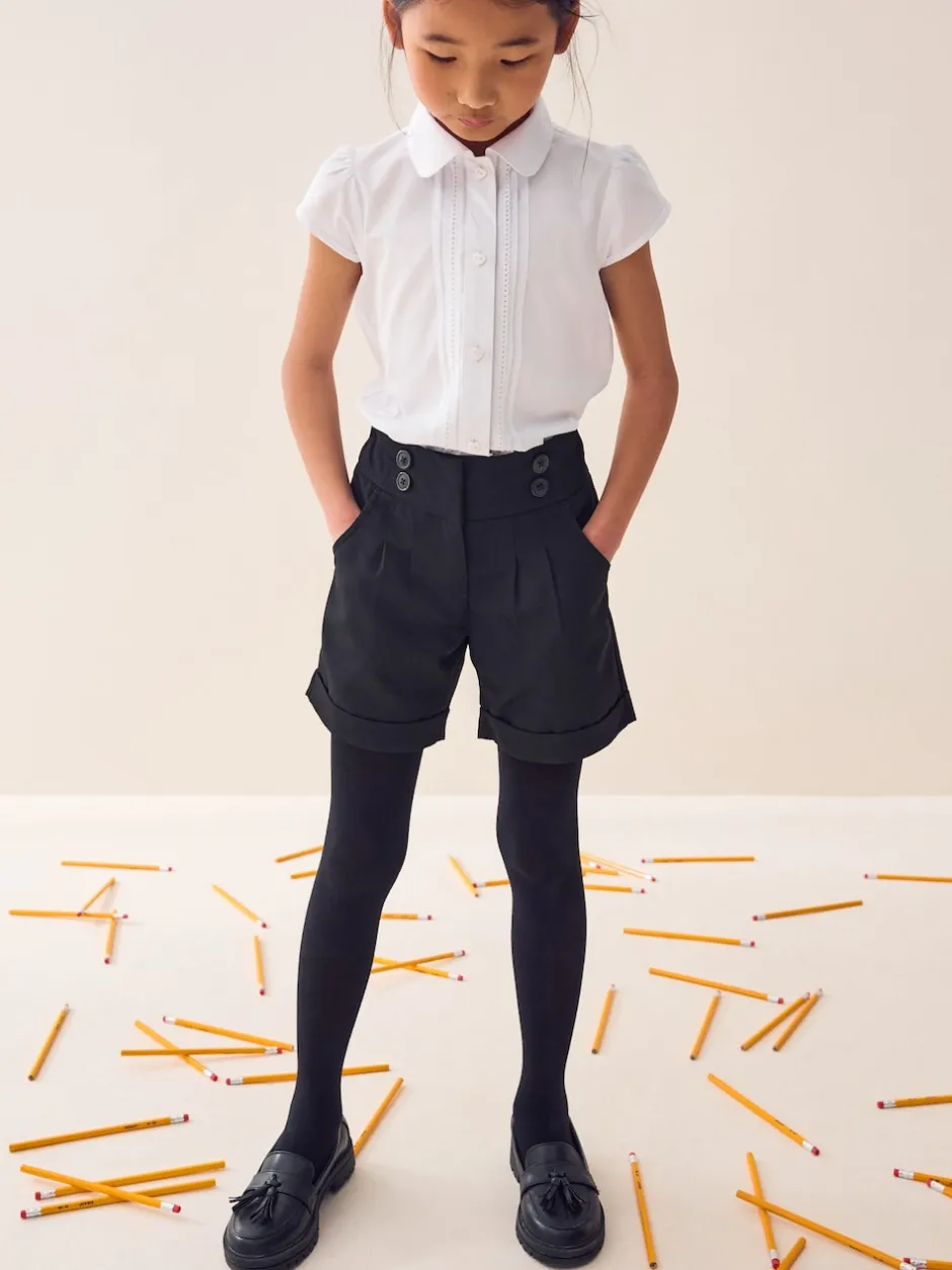 Next Noir - Shorts pour l'école (3-16ans) Hot