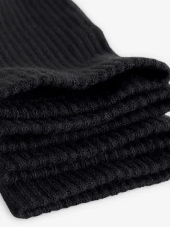 Next Noir - Signature Chaussettes de sport en modal 4 Lot Clearance