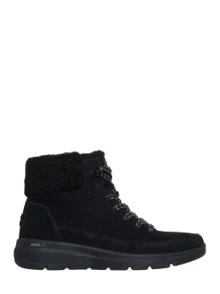 Skechers Noir - Glacial Ultra Boots Outlet