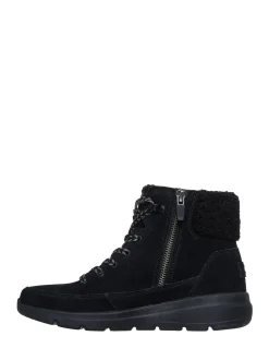 Skechers Noir - Glacial Ultra Boots Outlet