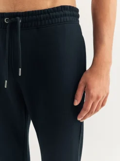 Next Noir - Skinny Fit (Skinny Fit) - Pantalon de Joggings en coupe ajustée à dos brosse