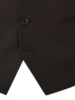 Skopes Noir - Madrid Regular Fit Suit Waistcoat (gilet de costume à coupe régulière) Discount