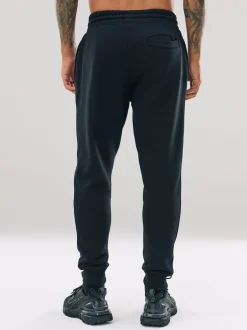 Next Noir - Slim Fit (Slim Fit) - Pantalon de Joggings en coupe ajustée à dos brosse Discount