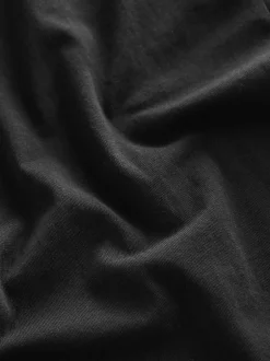 Next Noir - Slim Fit (Slim Fit) - T-shirts de superposition en coton 100 %, lot de 2 Discount