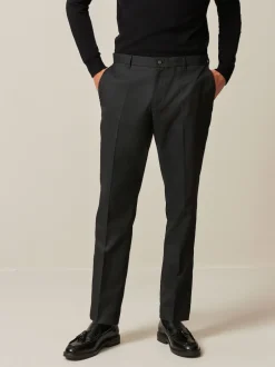 Next Noir - Slim Fit (Slim Fit) - Pantalon intelligent texturé Online