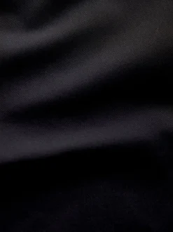 Next Noir - Slim Fit (Slim Fit) - Pantalons Chinos extensibles plissés avec taille élastique Outlet