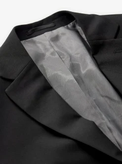 Next Noir - Slim Fit (Slim Fit) - Veste de costume Essential Discount