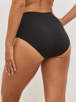 Next Noir - Slips de période en coton à flux moyen Best