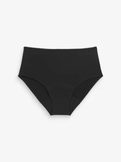 Next Noir - Slips de période en coton à flux moyen Best