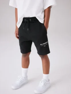 smALLSAINTS - Short Underground Sweat 100% coton Noir Discount