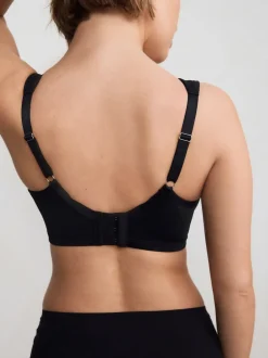 Next Noir - Soutien-gorge DD+ ultra doux confortable à bretelles rembourrées minimisant Best
