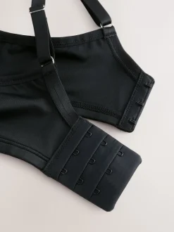 Next Noir - Soutien-gorge DD+ ultra doux confortable à bretelles rembourrées minimisant Best