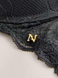 Next Noir - Soutien-gorge multipositions A-D Wow Triple Boost en dentelle New