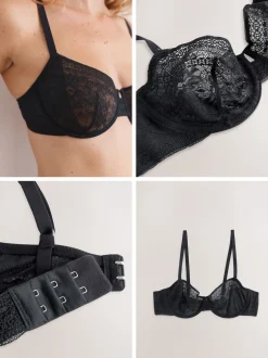 Next Noir - Soutien-gorge Premium en dentelle Outlet