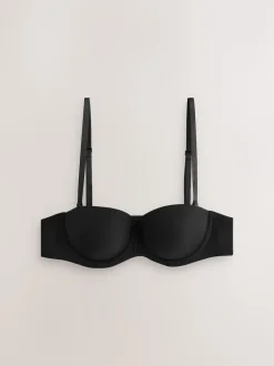 Next Noir - Soutien-gorge push-up multiway sans bretelles A-E Sale