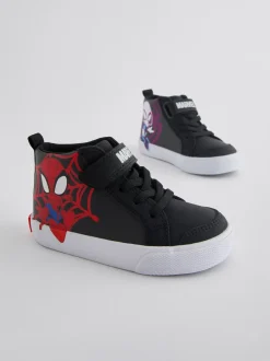 Next Noir - Spidey et Friends Elastique Lace Fermeture par contact Bottes New